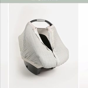 Little Unicorn Muslin car seat canopy